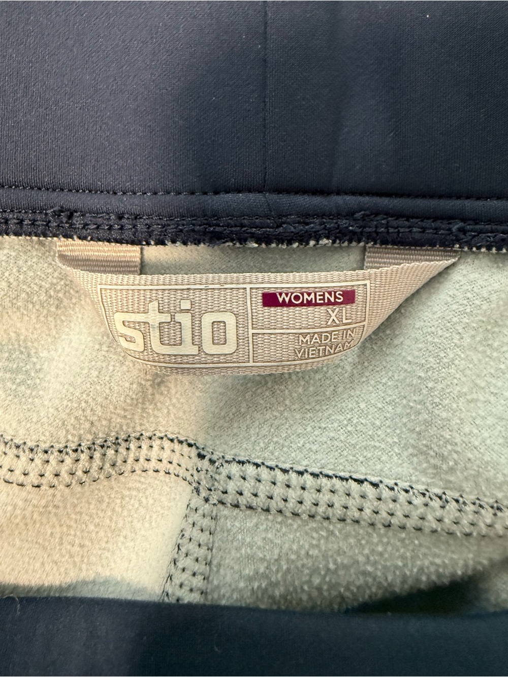 Stio women’s Fremont Stretch Fleece-Lined Jogger bottoms in Navy size XL - Picture 3 of 3